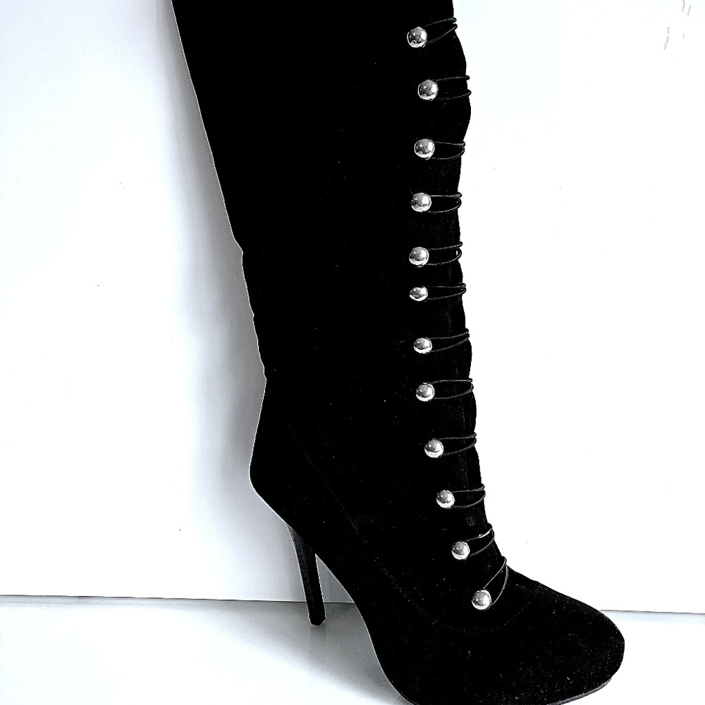 Anne Michelle Knee High Boots Sz 9